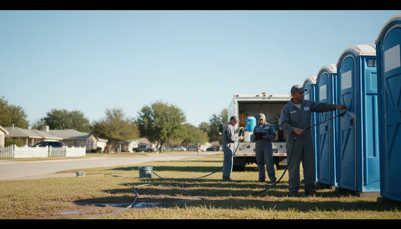 Long-Term Portable Toilet Rental in Feesburg, OH near me